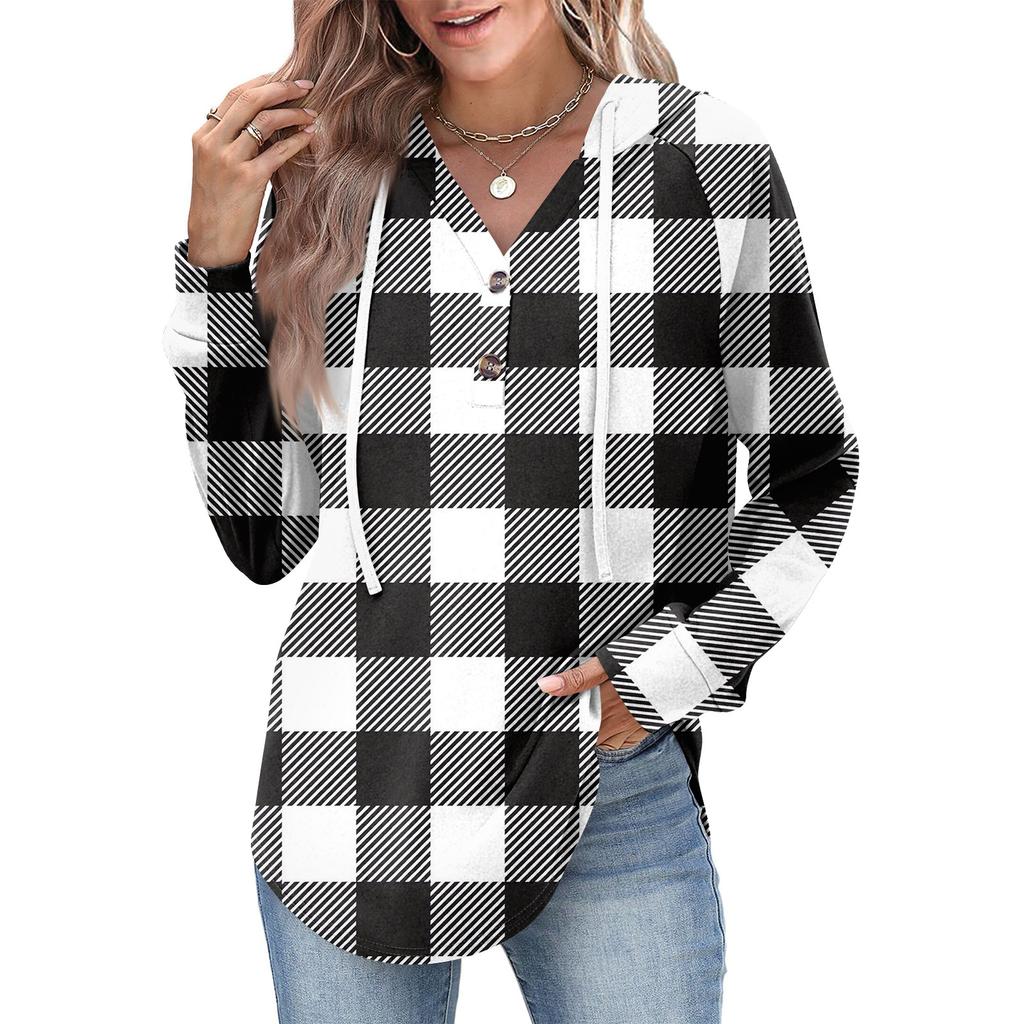 Женская мода, женский легкий пуловер с длинными рукавами и карманами, толстовка с капюшоном в стиле консервативного стиля