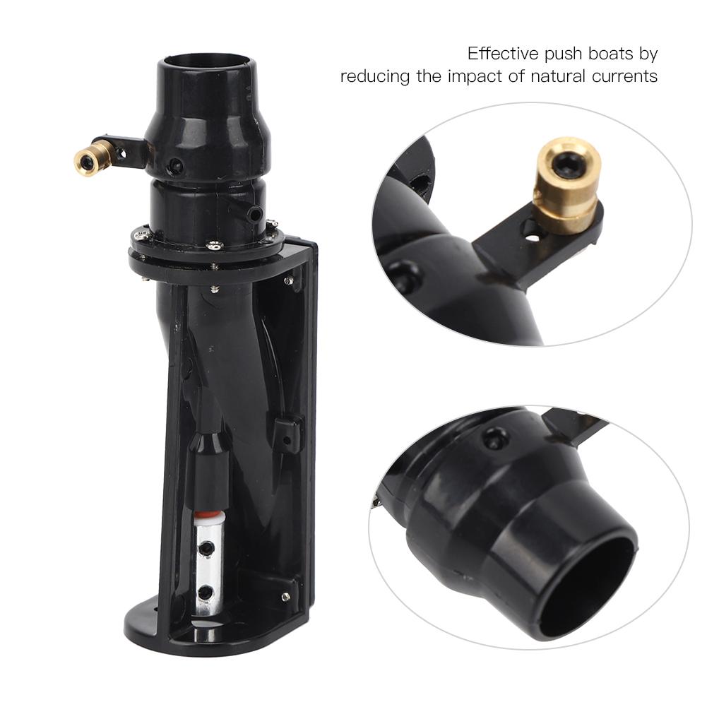 612V Водометный лодочный насос Spray Thruster Беспроводной RC Boats Model AccessoriesЧерный