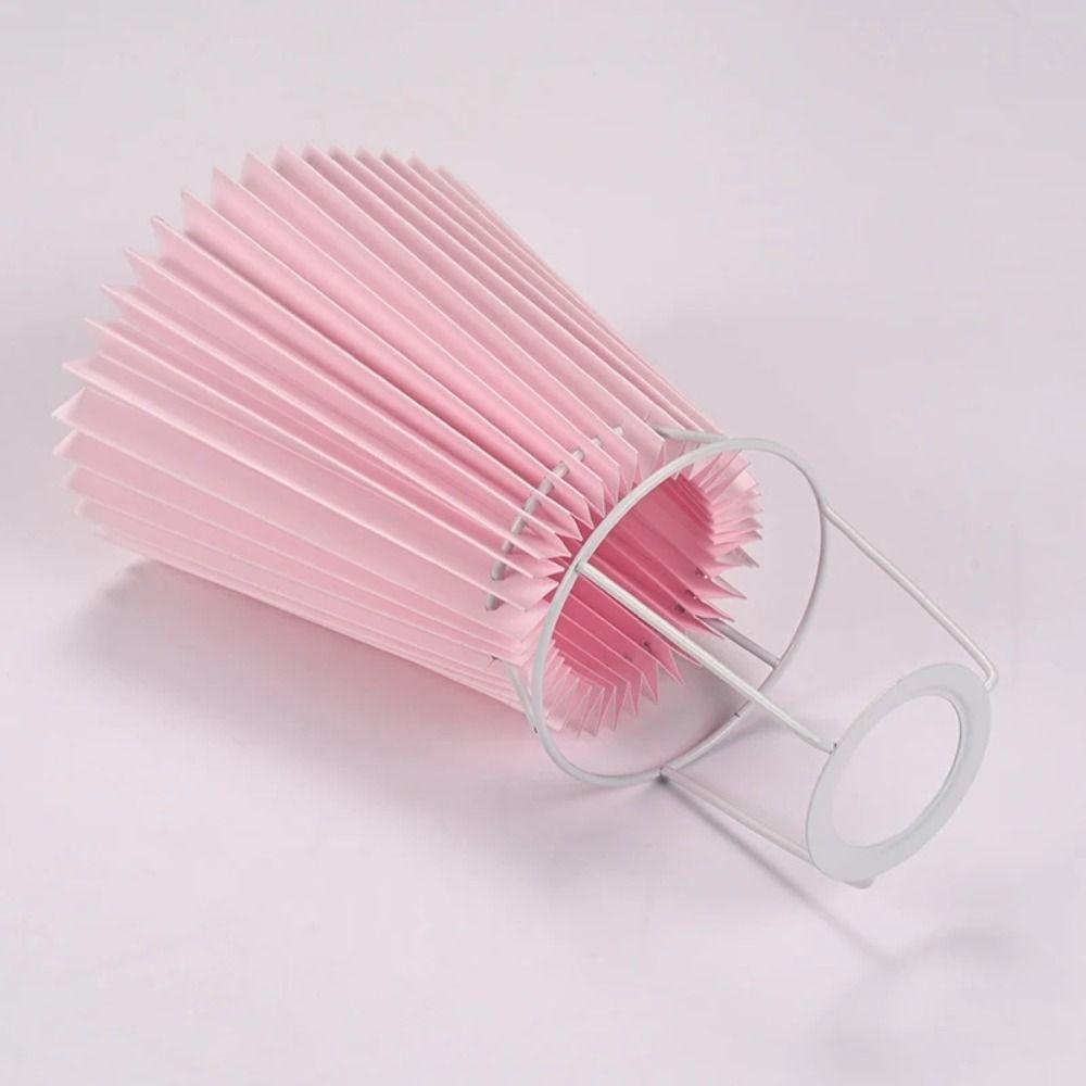 Современный абажур для настольной лампы, моющийся абажур, потолочный декор, плиссированный абажур, торшер