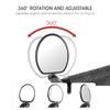 Bicycle Rearview Mirror Mountain Bike Road Car Folding Rearview Mirror Anti-collective Riding Equipment Square Rearview Mirror