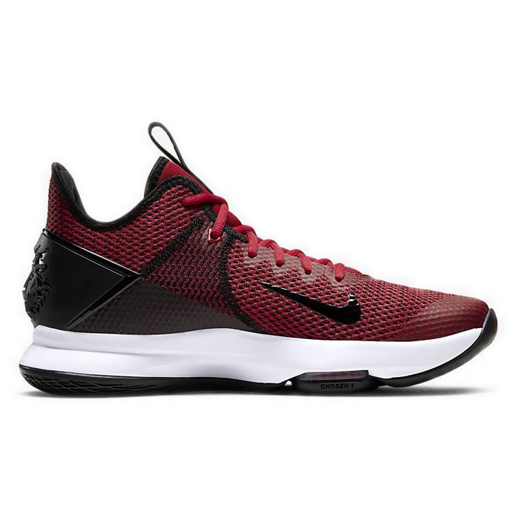 Nike LeBron Witness 4 Черный/Университетский Красный BV7427-002