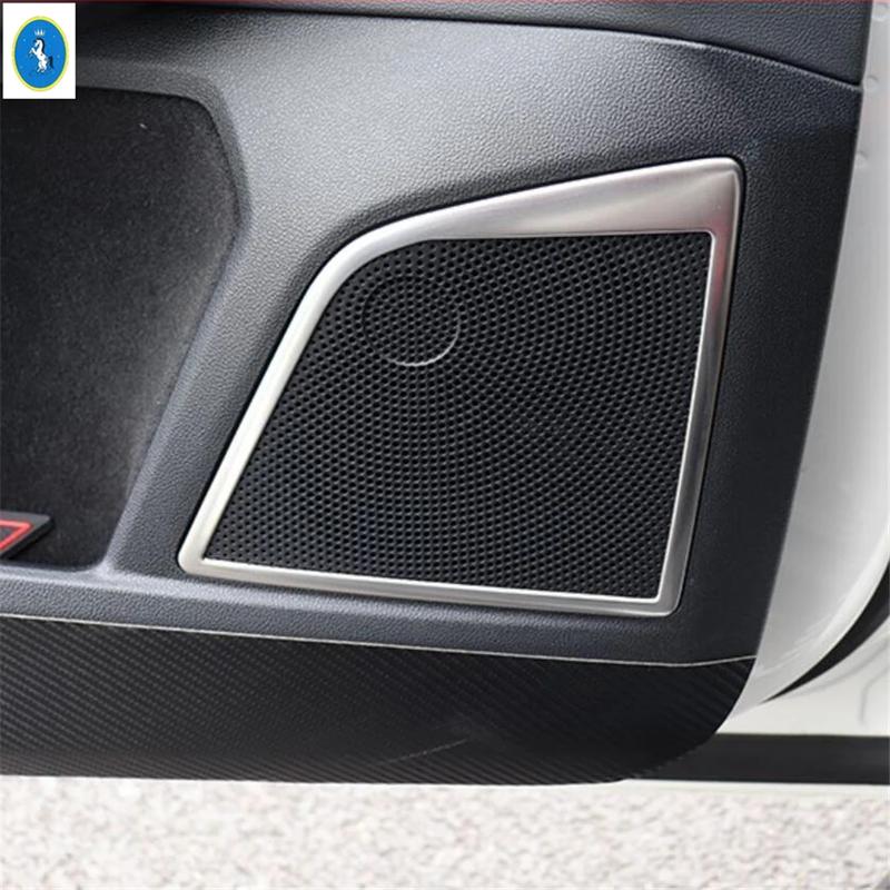 Silver Door Speaker / Front Air AC Outlet / Headlight Switch Panel Decor Cover Trim Accessories For Ford Focus MK4  - 2025