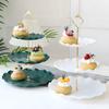 3 Layers Cake Candy Stand Cupcake Plates Desserts Snack Candy Buffet Stand Tower Christmas Wedding Party Dessert Tray Home Decor