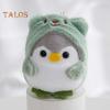 Penguin Plush Keychain Cute Penguin Pendant Hat Key Ring for Girls Gifts Creative School Bag Accessories