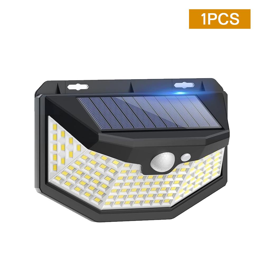 Светодиодный солнечный светильник, наружный, 115 светодиодных прожекторов, IP65, водонепроницаемый датчик движения, индукционный солнечный прожектор, 3 режима