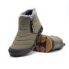 Мужские зимние ботинки с теплой меховой подкладкой, мужская зимняя обувь большого размера, ботильоны с длинным плюшем, унисекс, уличные повседневные кроссовки, прочные нескользящие ботинки