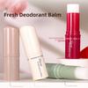 Fragrant Antiperspirant Cream Long-lasting Fresh Fragrant Solid Perfume Balm Compact Portable Body Balm Deodorant Balm