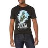 Мужская футболка Nintendo Zelda Breath of The Wild с Линком и Эпоной в позе