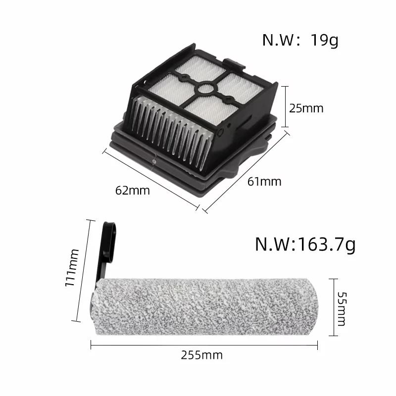 For Tineco Floor One Switch S6/Stretch S6 /S7 Stretch Ultra Wet Dry Vacuum Cleaner ConsumableRoller BrushHEPA Filter Accessories
