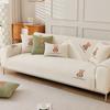 Cartoon Embroidered Sofa Cushion Four Seasons Universal Non-Slip Chenille Cover Towel Simple Modern Sofa Cover Cushion