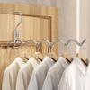 Складная вешалка для одежды из нержавеющей стали Multifu Travel Hotel Drying Hanger Essential Trips Home Simple Hanging Clothes Hangers