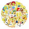 56Pcs Kawaii Tweety Bird Stickers Suitcase Water Cup Stationery Mobile Phone Car Laptop Refrigerator Decoration Diy Decals