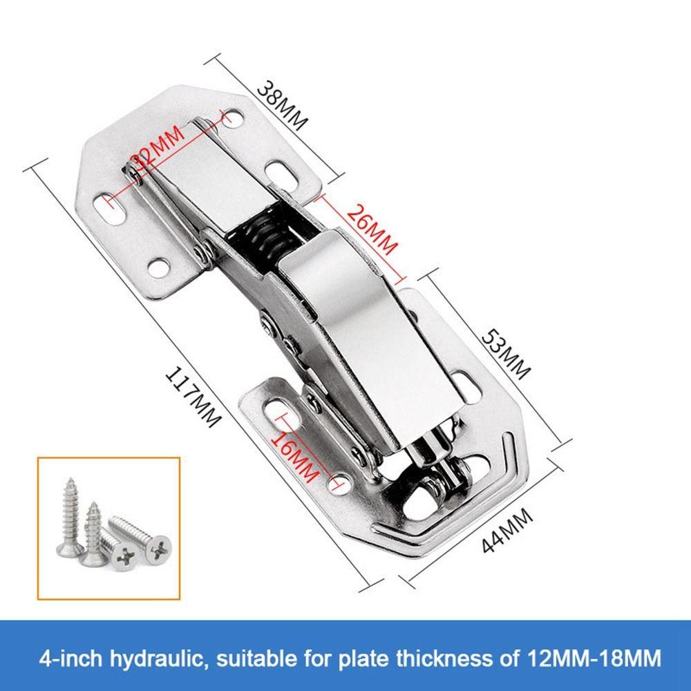 Hydraulic Door Hydraulic Hinges No Punching Door Concealed Hinges New Damper Buffer Cabinet Door
