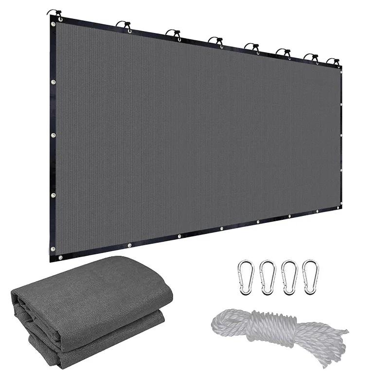 100% полиэстер садовая пергола водонепроницаемая солнцезащитная сетка балконная защитная сетка для защиты от ветра ограждение сетка