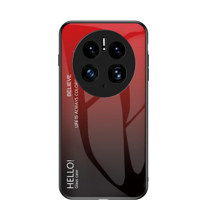 Чехол из закаленного стекла с градиентом Mate50 Pro для Huawei Mate 50 40 30 20 20X Pro Plus Mate40 Mate30 Mate20, чехлы для телефонов