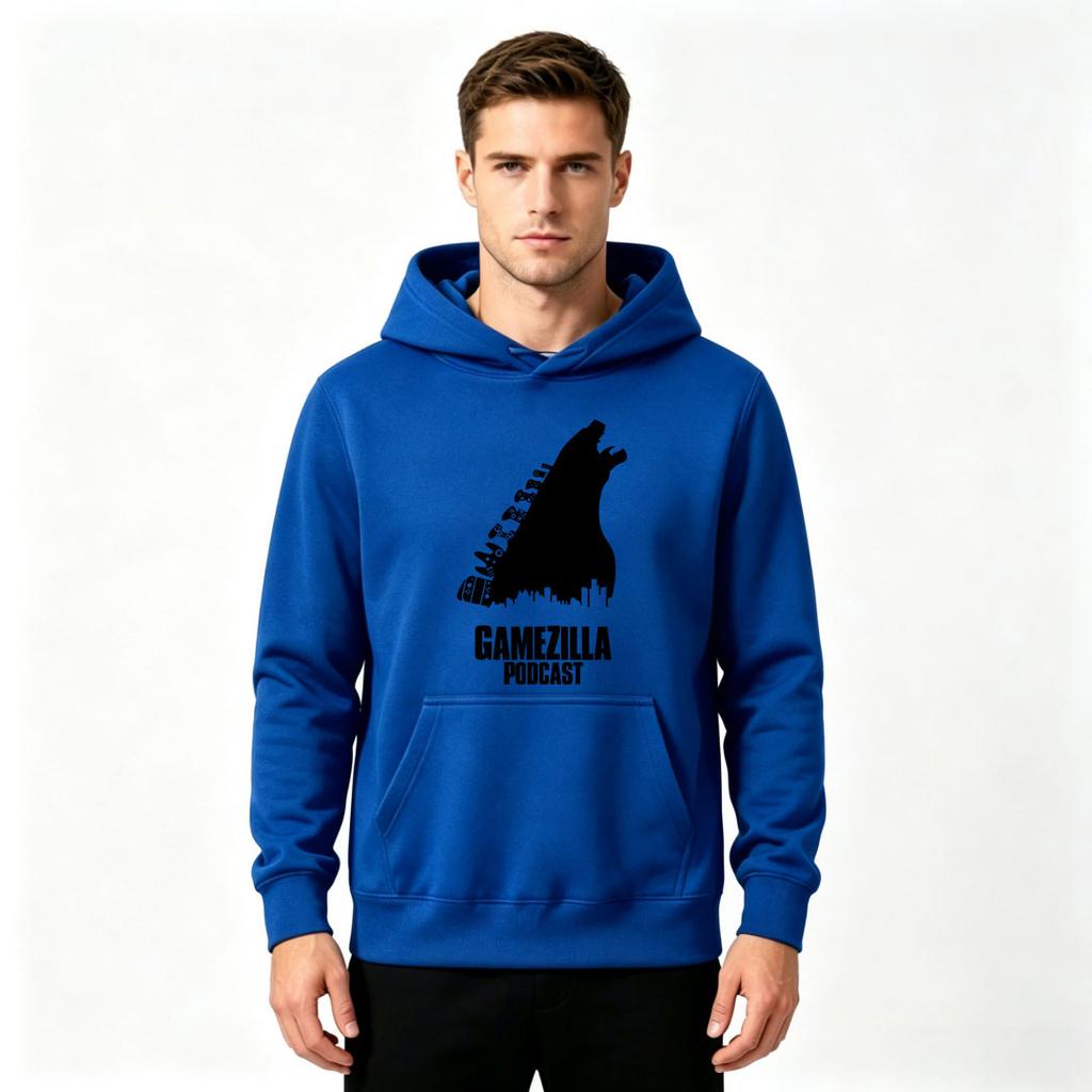 Men's Printed Pullover Hoodie Casual Game Pattern Crewneck Long Sleeve Sweatshirt For Daily Wear