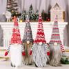 Merry Christmas Gnome Doll Wine Bottle Cover Navidad Decor for Home Faceless Doll Wine Bottle Bag Dining Table Decor Xmas Gift