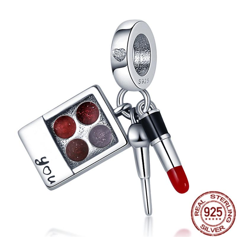 Подвеска-клипса, подвеска из стерлингового серебра 925 пробы, подходит для браслета, женский ювелирный подарок, красочный единорог, радуга