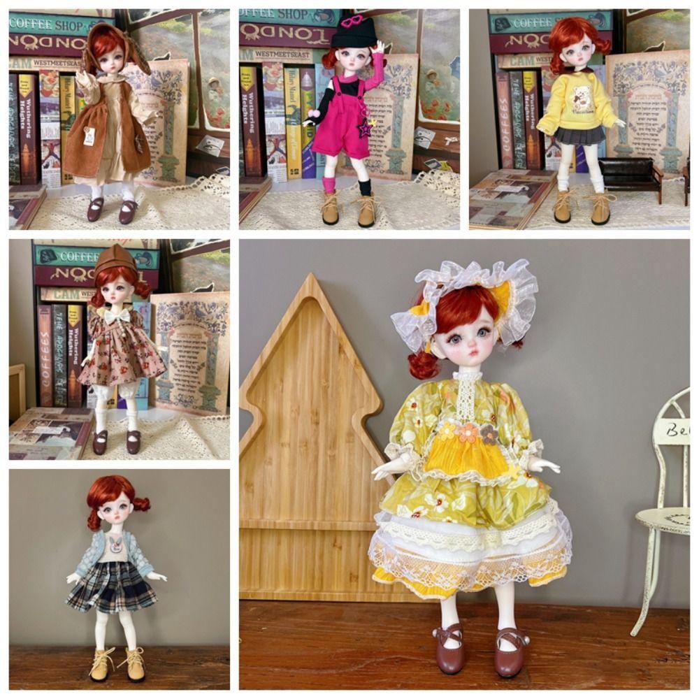 Cute 1/6 BJD Doll Outfit Set Lovely Girl Toy Gift Fashion Doll Accessories