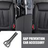 2 шт. Наполнители боковых щелей автомобильного сиденья Экологически чистые Водонепроницаемые Универсальные Простая установка Наполнители щелей сиденья Органайзеры для хранения