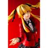 24 см Аниме Kakegurui Twin Меари Саотоме Фигурка Стоячая Модель Игрушка Подарок Коллекция Сменное Лицо ПВХ Фигурка Действия