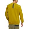 adidas Унисекс свитшот с круглым вырезом Tx Logo и принтом из трех полос, желтый HN2034