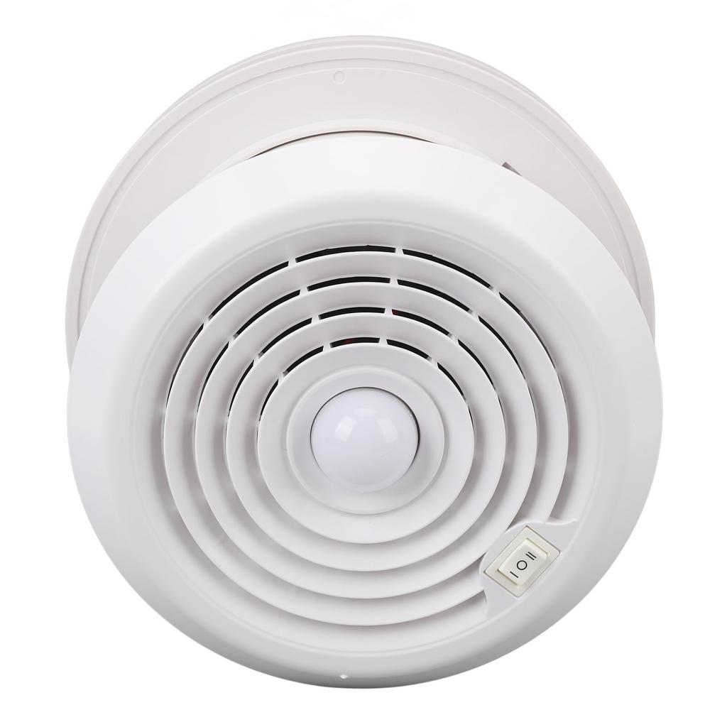 RV Roof Vent Fan Mushroom Head Shape 2 Speed 12V Motorhome Exhaust Fan with Lighting and Mesh Screen For RV Camper