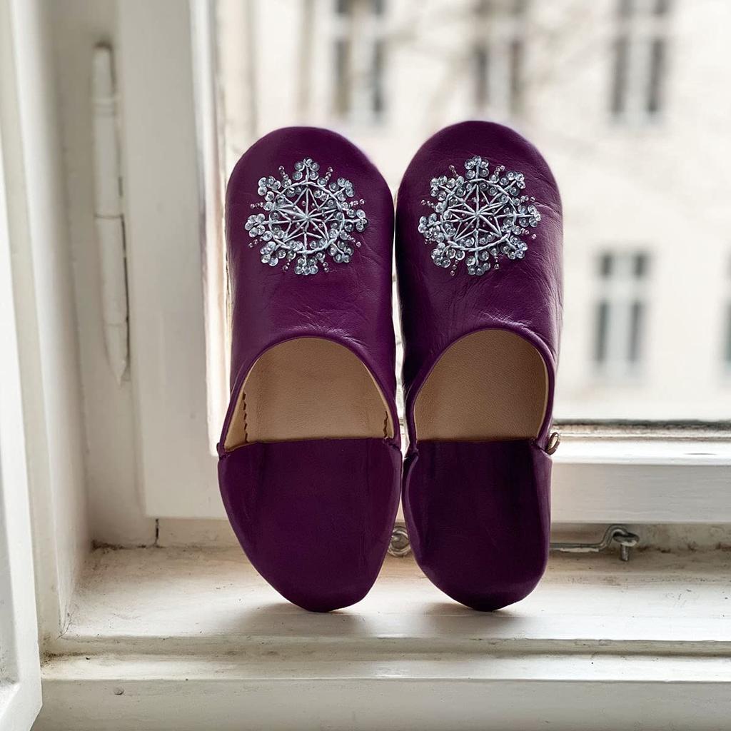 Babouche Stella Dahlia L [dear Morocco] // // (24.5 Cm)