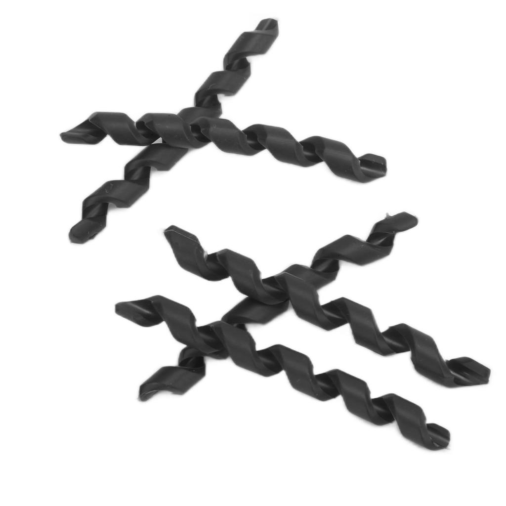 5Pcs Bicycle Line Protector Threaded TPR Elastic Rubber Easy Install Bicycle AccessoriesBlack