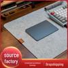 Oversized Felt Mouse Pad - Non-Slip, Thick & Warm Desk Mat