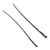 1 Pair Windshield A Pillar Trim Moulding Replacement for Ford Fiesta 2011 2019 Front Windshield Pillar Outer Trim Left