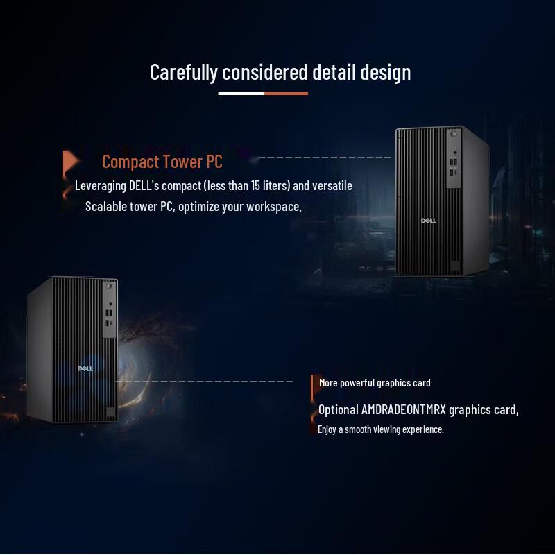 Dell Игровой и Creator Настольный ПК QCT1250 (Китайская версия)