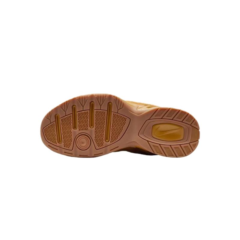 Nike Air Monarch 4 Cushioning, Wear Resistant Low top Chunky Sneakers Unisex Wheat Brown IB2281-700(Team1276)