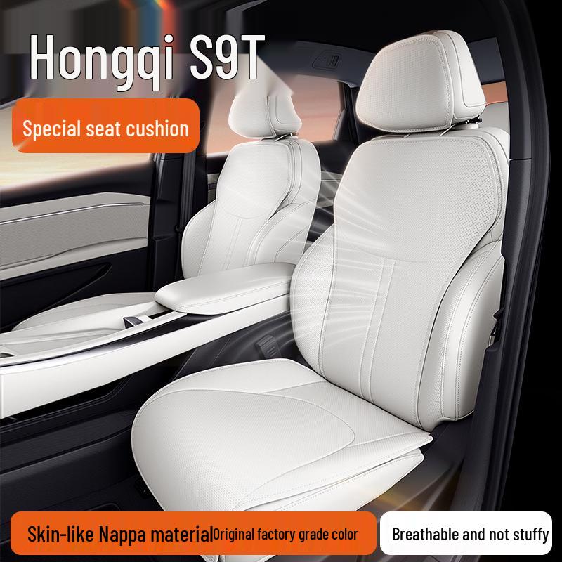 Four-Season Breathable Seat Cushion for Hongqi S9T 25 Models - Car Interior Modification Accessory.