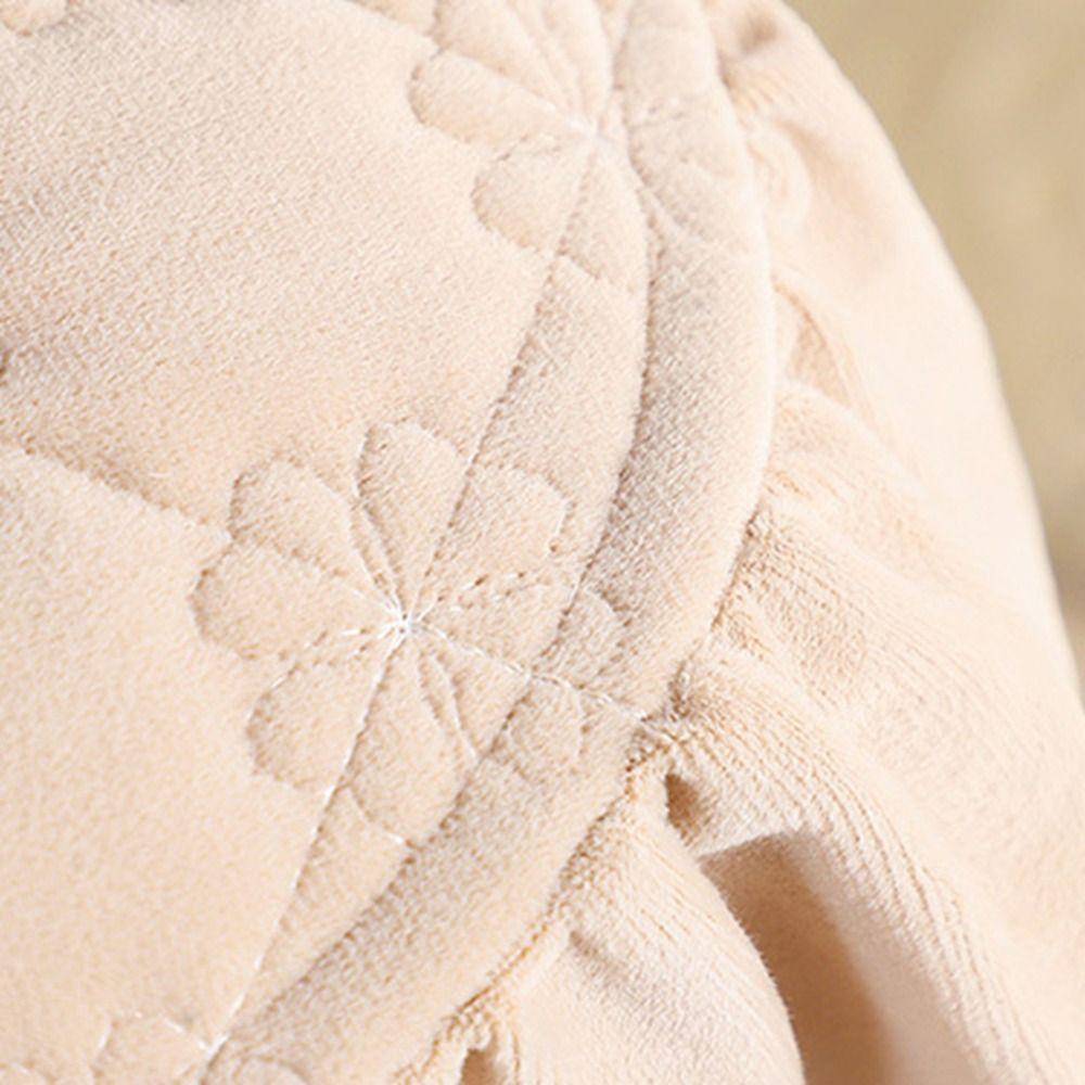 Нескользящая подушка на обеденный стул в пасторальном стиле 43x45см Зимняя студенческая подушка Общежитие