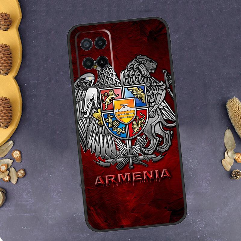 Армения Армянский флаг Чехол для телефона для Oppo A96 A16 A76 A78 A58 A18 A38 A98 A17 A77 A80 A40 A60 A74 A94 A54 A15 A57S