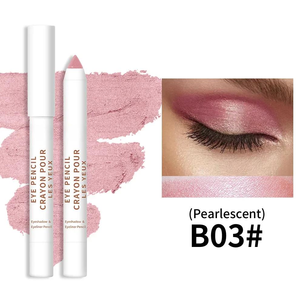 20-цветная цветная подводка для глаз с высокой пигментацией, перламутровый мерцающий металлик, дымчатая подводка для глаз в стиле панк, готика, стойкая