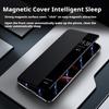 Оригинальный кожаный чехол-книжка для HUAWEI Mate 70 Pro RS Mate 60 Smart View с функцией пробуждения/сна и отображением ID звонящего