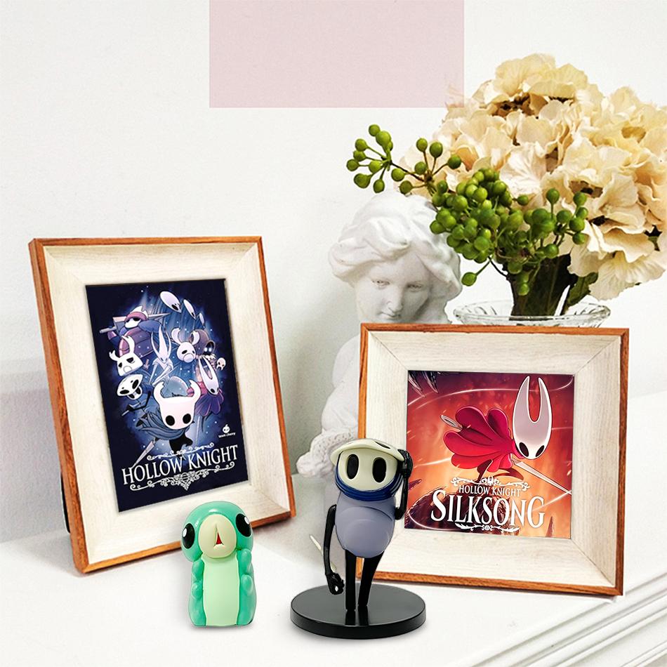 6pcs/Set Hollow Knight Figure Toys Silk Song The Knight Hornet Zote Grub Figurine Collection Figure Model Doll
