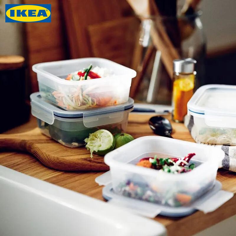 IKEA 365+ Square Plastic Food Container Set