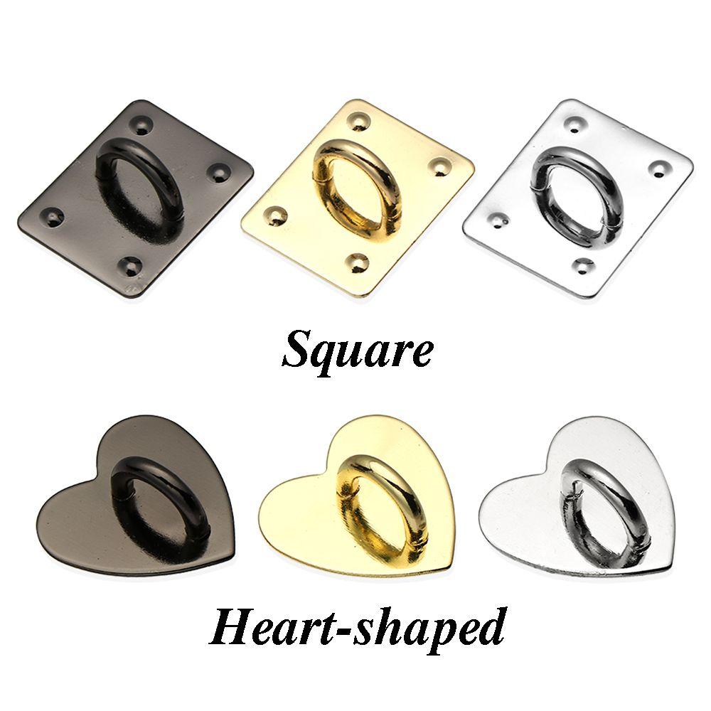 Phone Accessories Heart Shape Buckle Metal Buckle DIY Pendant Phone Hooks Mobile Phone Holders