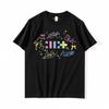 ILLIT T-shirt High Quality Printing Punk Tshirts Short Sleeve Male Summer T Shirt Gothic Unisex Streetwear 100%Cotton Harajuku Tops