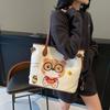 Large Capacity Underarm Shoulder Bag 2025 Spring and Summer New Cute Bear Student Tote Bag Women's Bag Tide