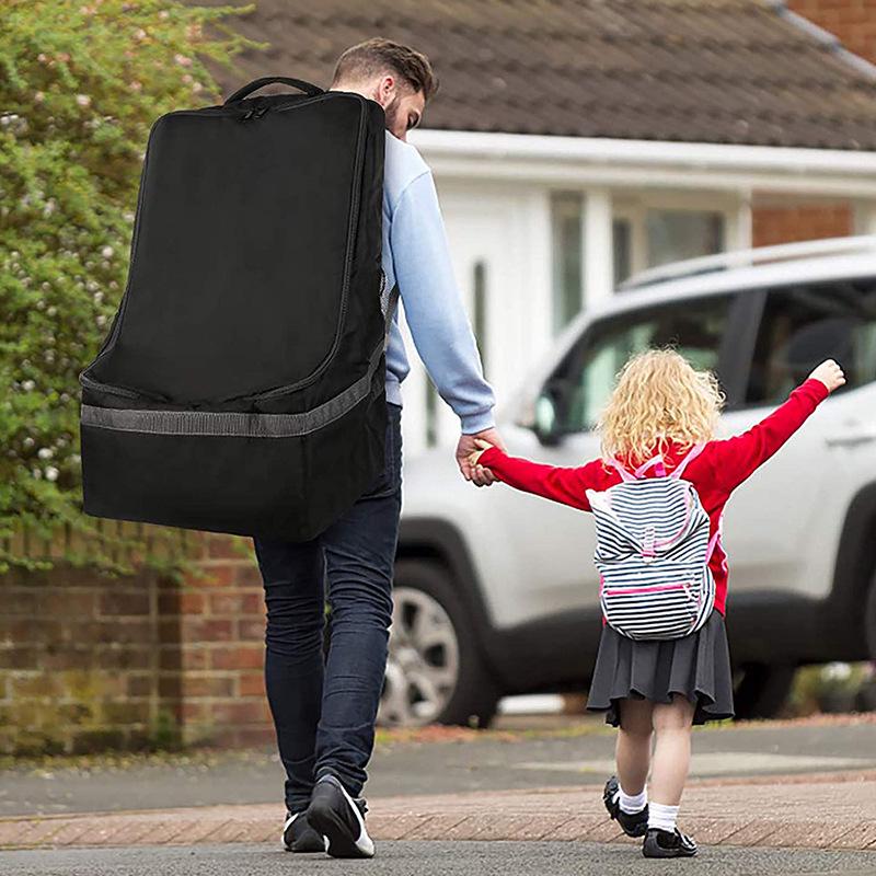 Extra Large Dustproof Car Seat & Stroller Storage Bag with Thick Polyester and Zipper