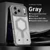 Магнитный чехол для телефона с сотовым рисунком для iPhone 17 Pro Max 16 15 14 13 Pro Max Гибридный ударопрочный бампер из ТПУ+ПК