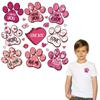 Man Woman Heat-Adhesive Clothing Patches Valentine Paw Heart Custom Patch Thermal Press Hoodies Tops Diy A-Level Washable Vinyl