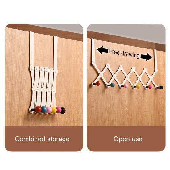 Дверной крючок Прочная конструкция Сильная несущая способность Выдвижная конструкция Простая установка Полотенце