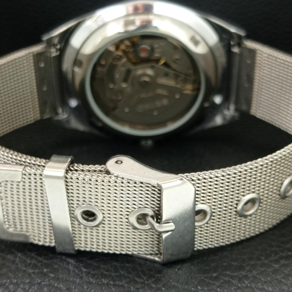 ЯПОНСКИЕ ВИНТАЖНЫЕ ОТРЕМОНТИРОВАННЫЕ МУЖСКИЕ АВТОМАТИЧЕСКИЕ ЧАСЫ SEIKO 5 С ЖЕЛТЫМ ЦИФЕРБЛАТОМ a444768-1