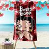 1pc Betty Boop Beach Towel, Outdoor Activities Perfect Summer Travel Supplies, As A Gift for Festivals