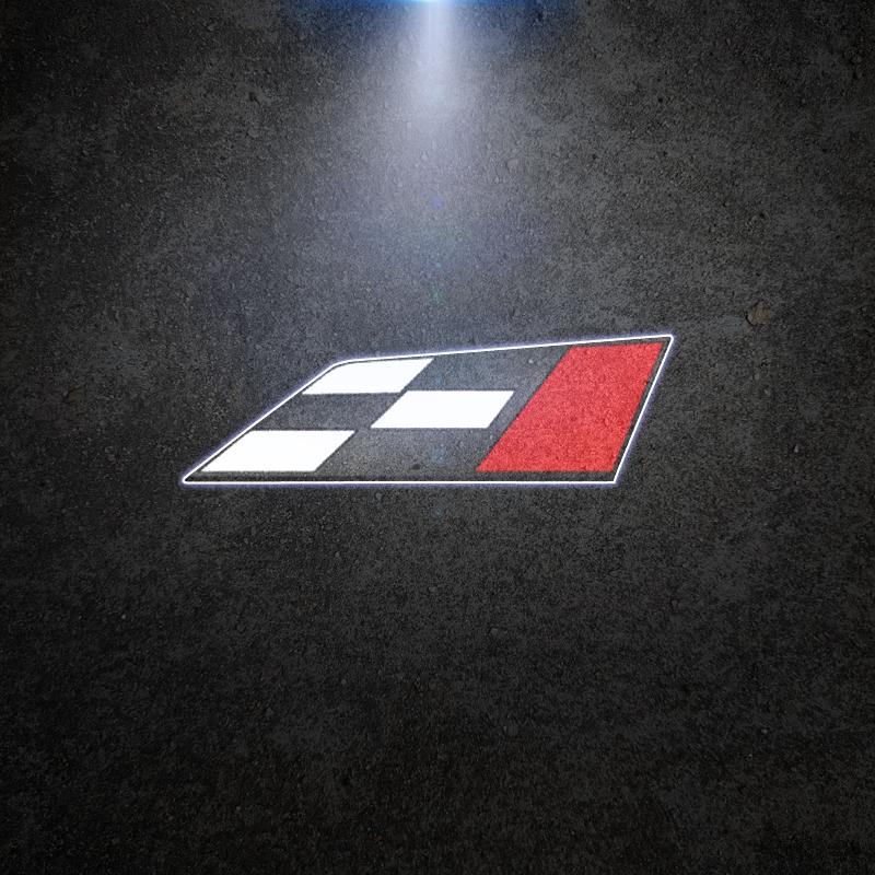 Race Flag Logo Wireless Courtesy Car Door Projector LED Welcome Lights For Seat Leon Ibiza Arona Ateca Toledo Mii Alteca Decor